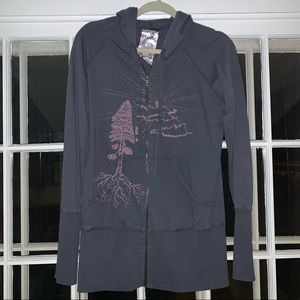 Womens size XL A Fine Mess full zip hoodie